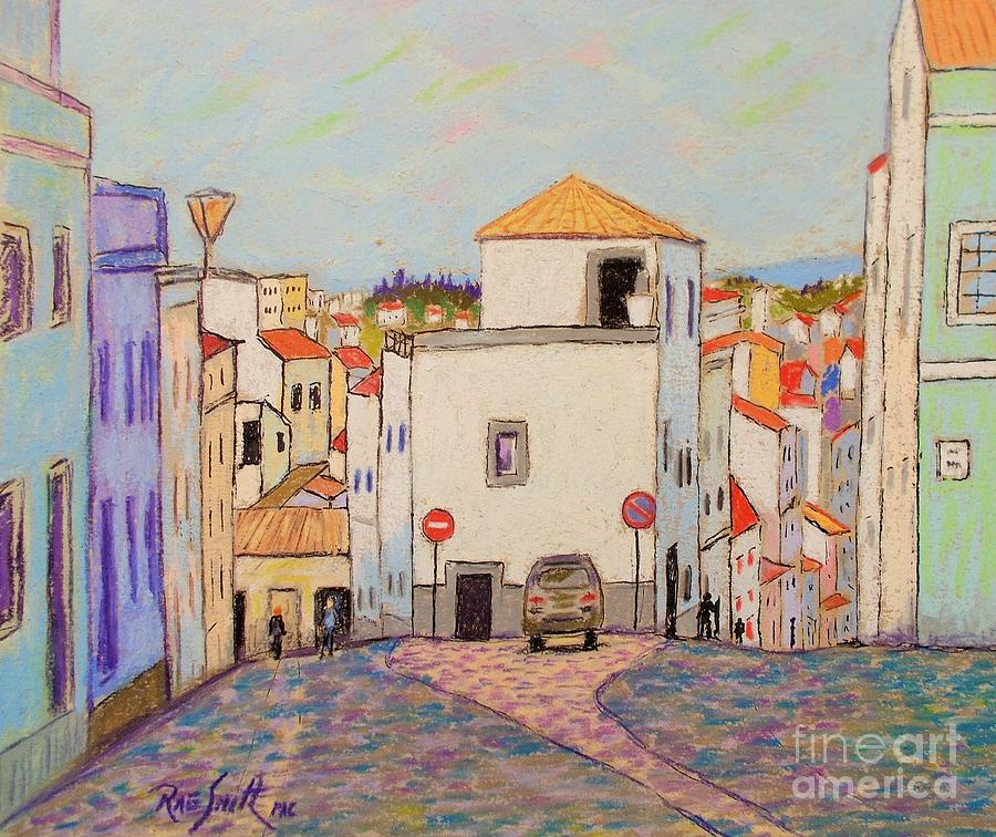 Lagos ,Portugal Pastel by Rae  Smith PAC