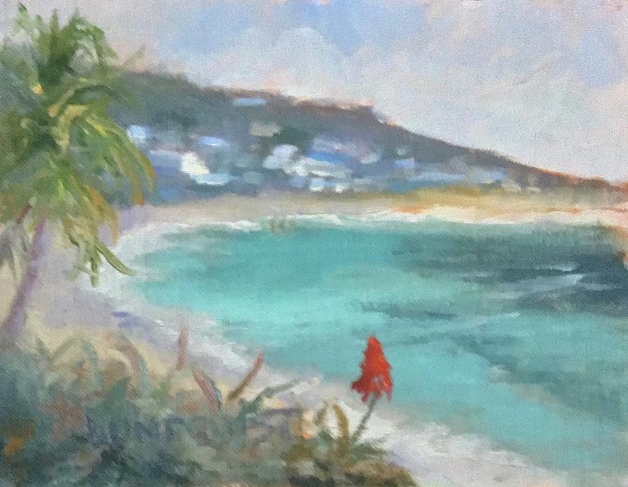 Laguna Aloe Painting by Dawn Lundquist - Pixels