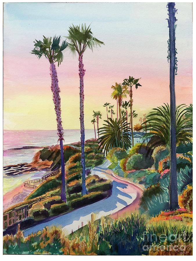 Laguna Beach Painting by Diane Mowery - Fine Art America