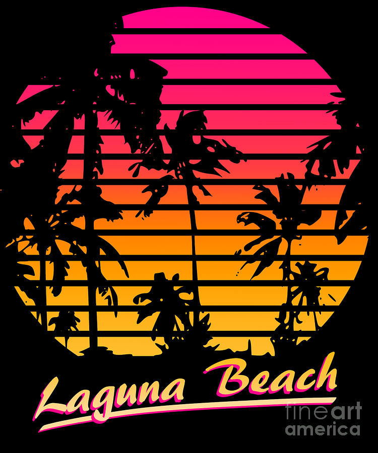 Classic Digital Art - Laguna Beach by Filip Schpindel