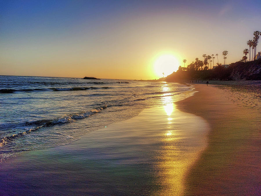 Sunset Photograph - Laguna Beach Sunset by Chance Kafka