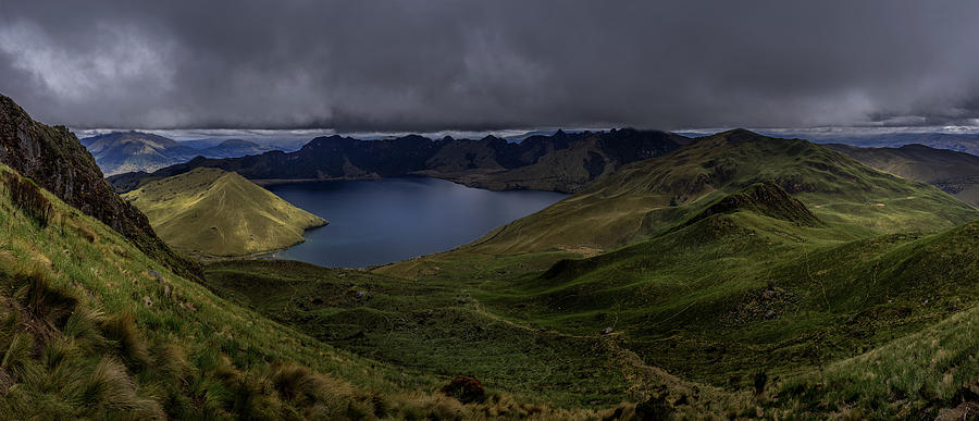 Ecuador Photograph - Laguna de Mojando by Ian Gough Ecuador Photograph - Laguna de Mojando by Ian Gough