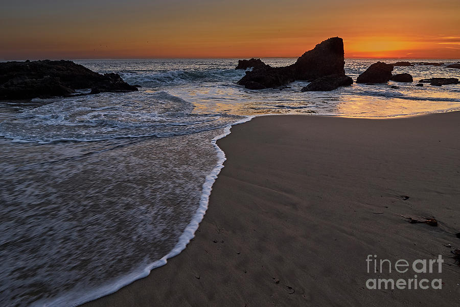 Laguna Sunset Photograph by Steve Ondrus