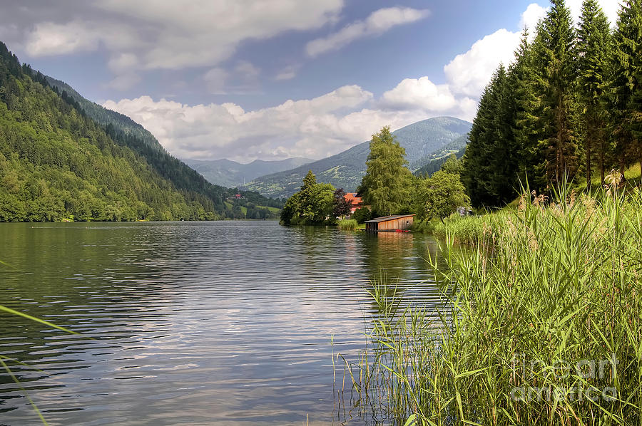 Lake Afritzer  - Carinthia - Austria Photograph by Paolo Signorini