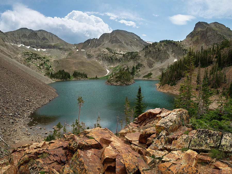 Lake Agnes - Colorado  Photograph by Aaron Spong