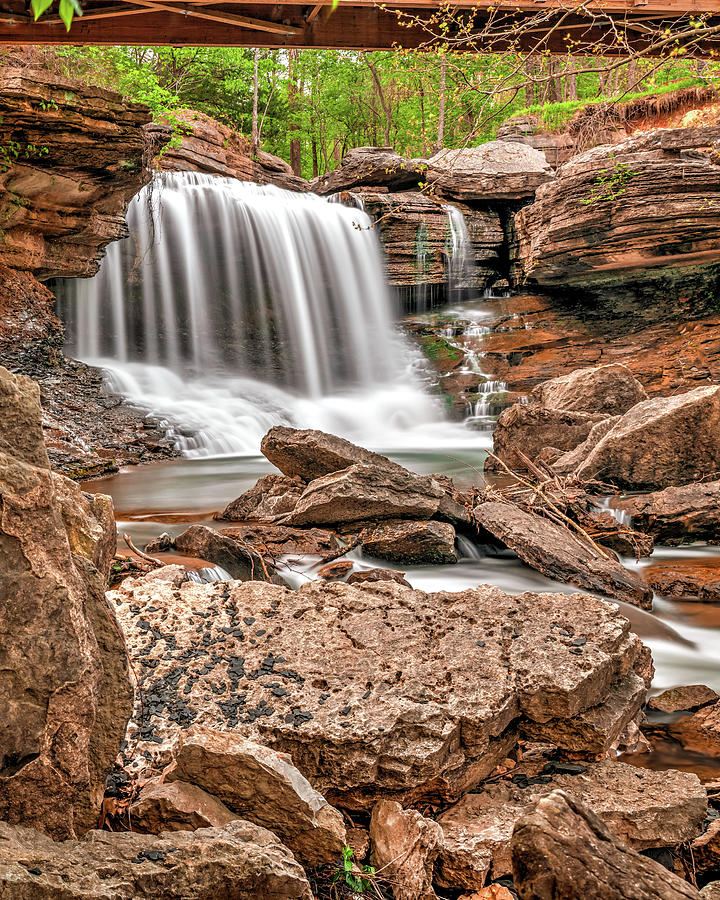 Lake Ann Spillway Falls - Bella Vista Northwest Arkansas Photograph by ...