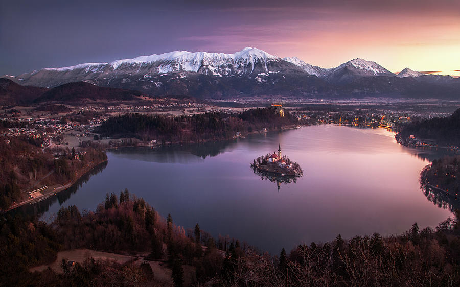 Lake Bled Photograph by Piotr Skrzypiec