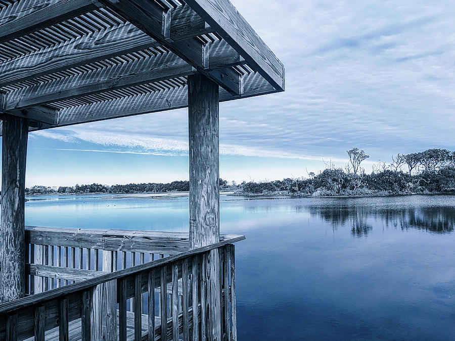 Lake Blues Photograph by Portia Olaughlin