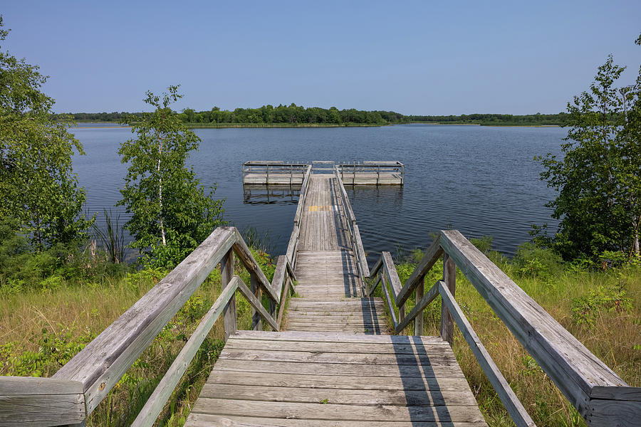 Lake Bronson Fishing Dock 1 Photograph by John Brueske - Fine Art America