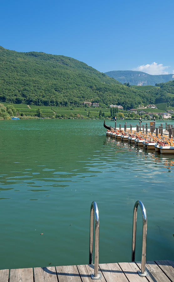 Lake Caldaro,South Tyrol,Italy Photograph by Eurotravel