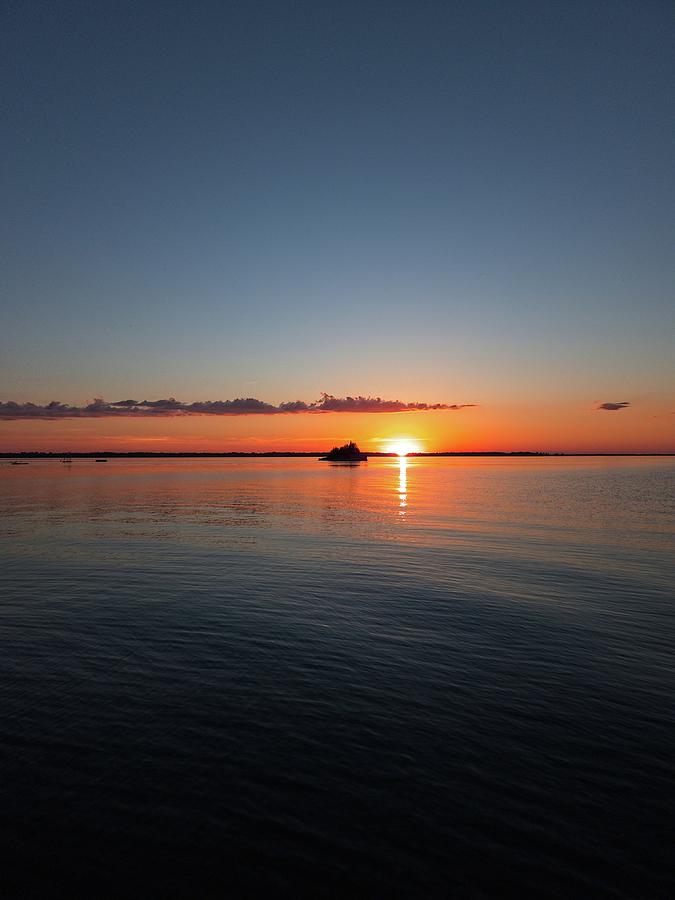 Landscape Photograph - Lake Champlain Sunset by Matthew Adelman Landscape Photograph - Lake Champlain Sunset by Matthew Adelman