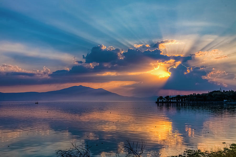 Lake Chapala Sunsets Photograph by Tommy Farnsworth