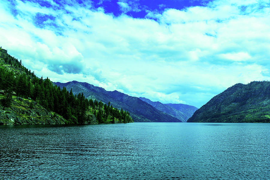 Lake Chelan in July Photograph by Jeff Swan