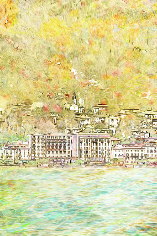 Impressionism Photograph - Lake Como by Mary Mansey
