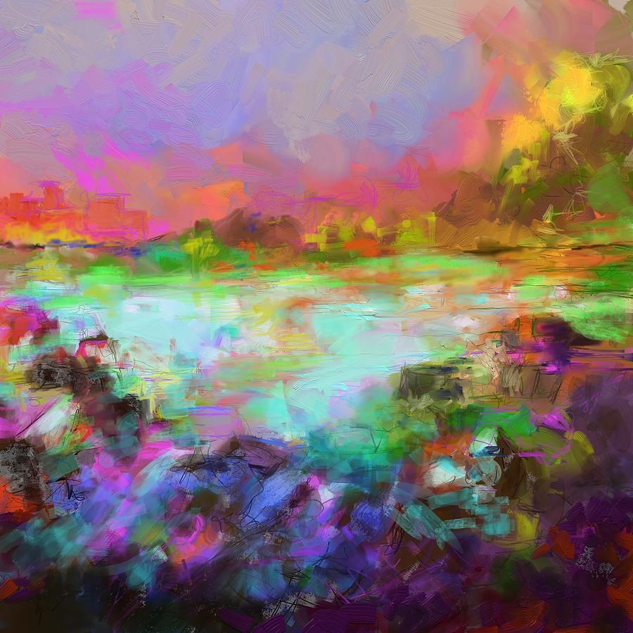 Lake Digital Art by Courtney Wilding - Fine Art America