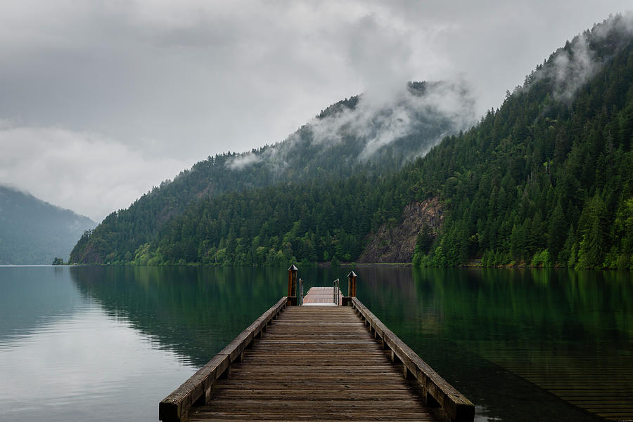 Lake Crescent Photograph by Steve LItalien