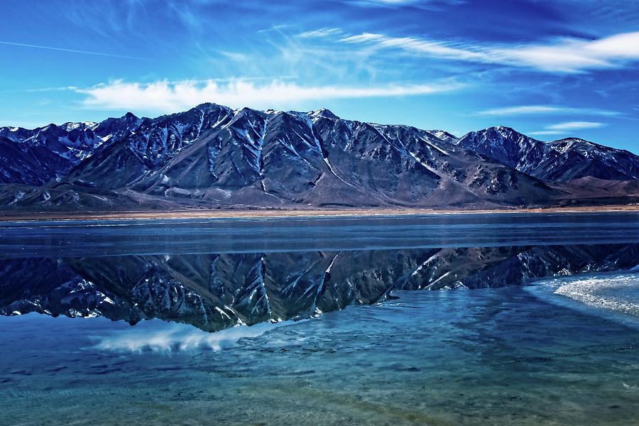 Lake Crowley Reflections Photograph by David Desautel