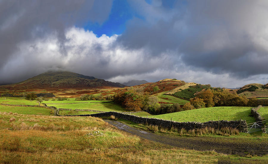 Lake district landscape 828 Photograph by Philip Chalk Photography ...