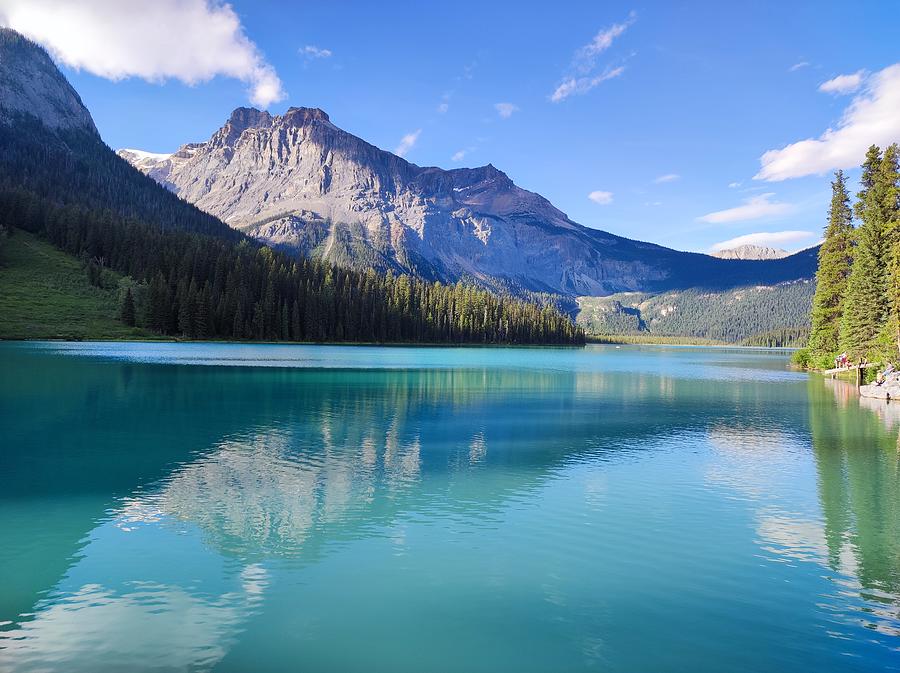 Lake Emerald Photograph by Francisco Capilla Hervas - Fine Art America