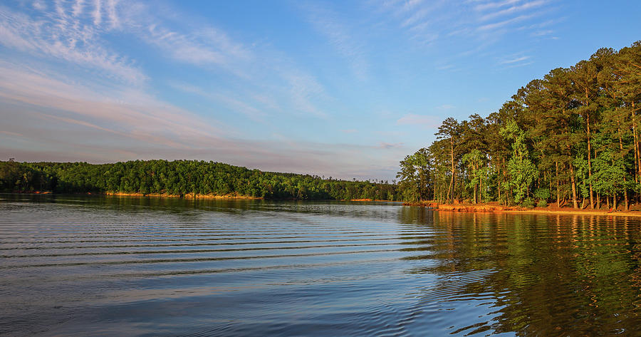 Lake Evenings And Ripples Photograph by Ed Williams