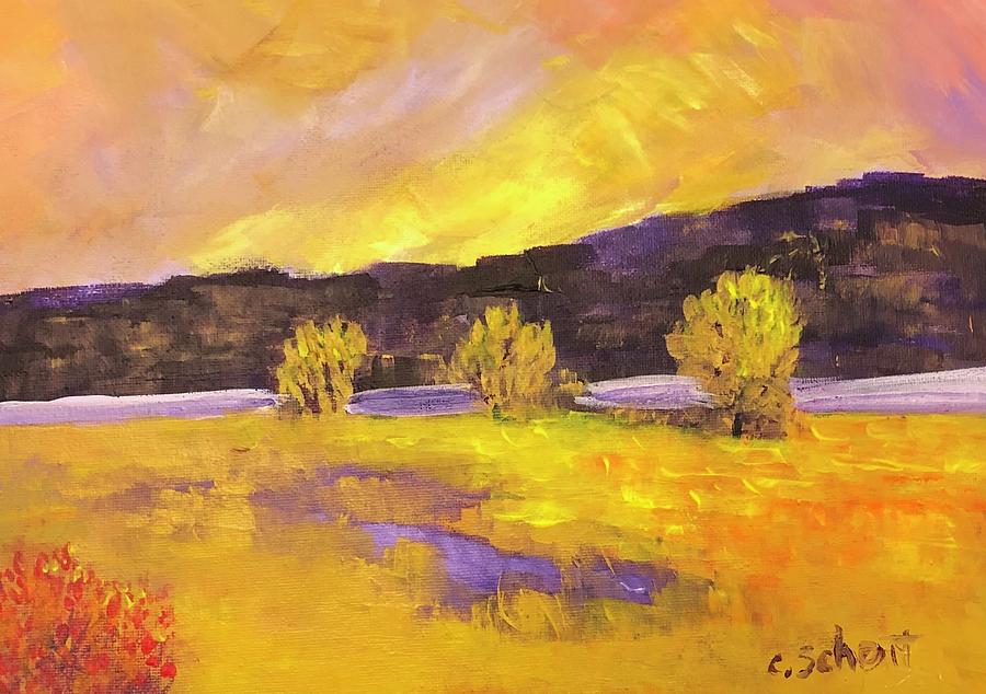 Lake Galena Painting by Christina Schott