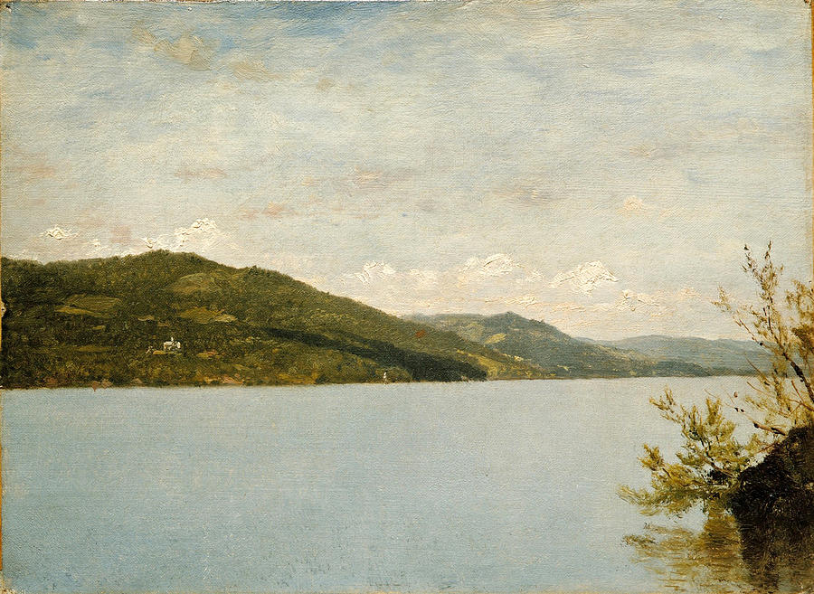 Lake George 2 Painting by John Frederick Kensett