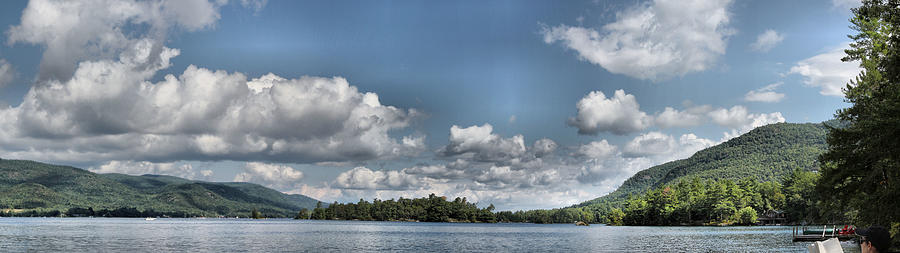 Lake George Panorama Photograph by Russel Considine