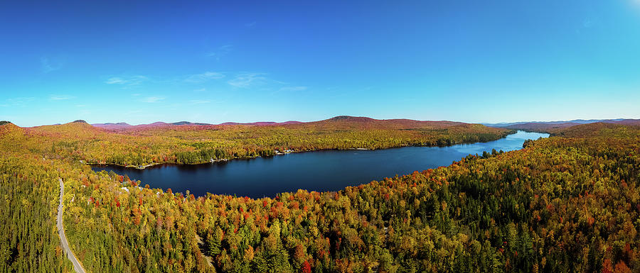 Lake Groton Vermont in Fall Colors Photograph by Jeff Folger - Fine Art ...