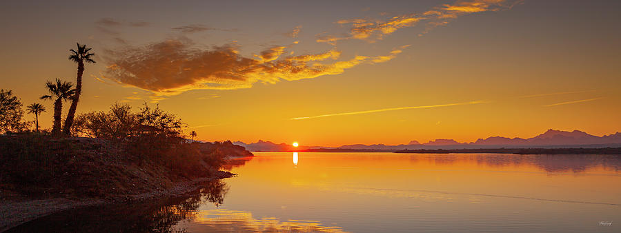 Lake Havasu Sunrise Photograph by Fred J Lord