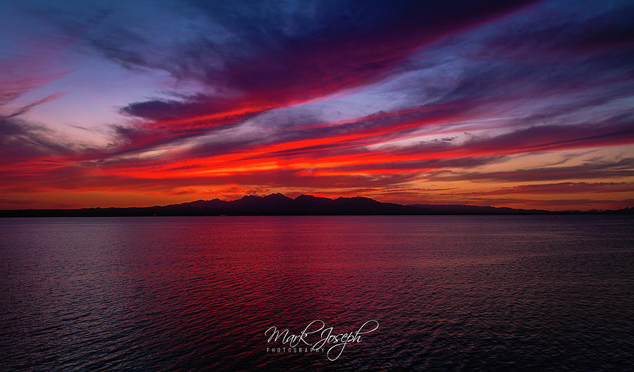 Lake Havasu Sunset Photograph by Mark Joseph