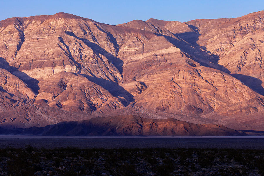 Lake Hill and the Panamint Range Photograph by Rick Pisio
