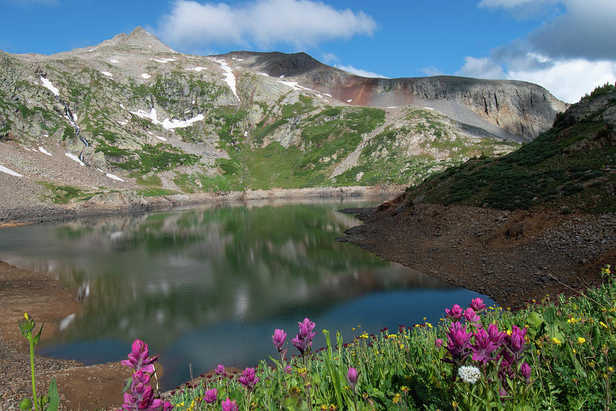 Lake Hope Summer Landscape Photograph by Cascade Colors