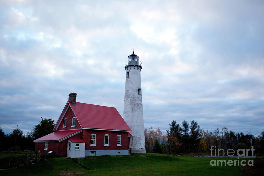 Lake Huron, Tawas Point Lighthouse Photograph by Rich S