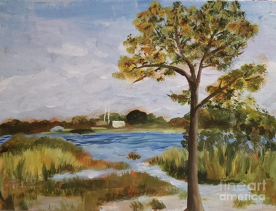 Lake Ida West Painting