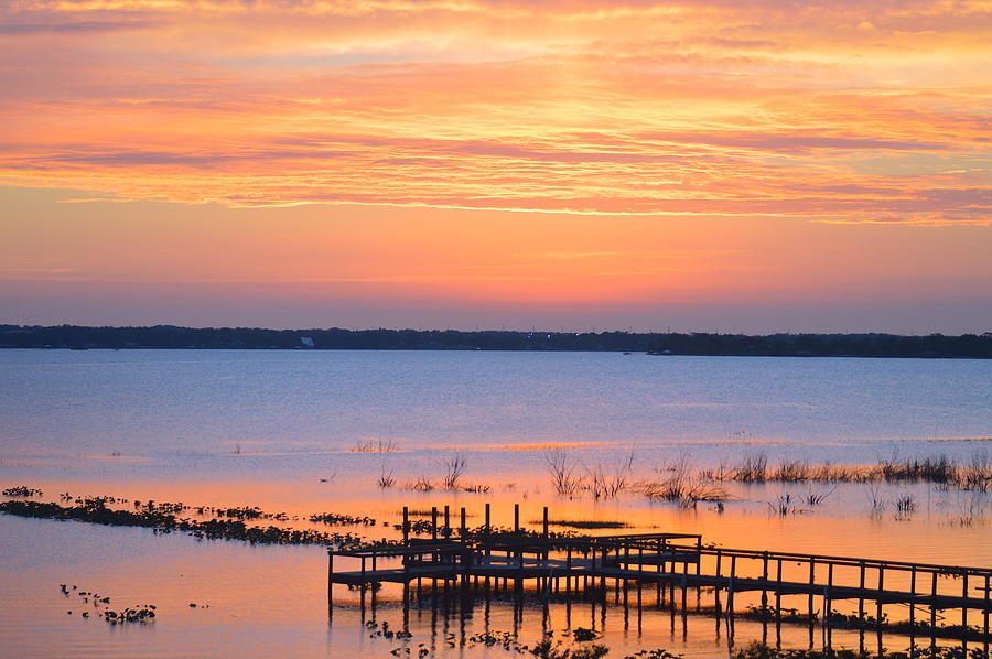 Lake Jackson in Fall Photograph by Anita Revell Fine Art America