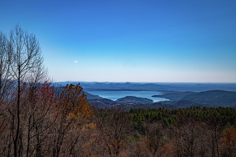 Lake Jocassee Overview Photograph by Cindy Robinson