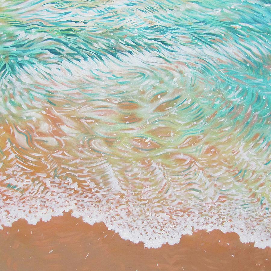Lake Lace Painting by Pamela Kirkham