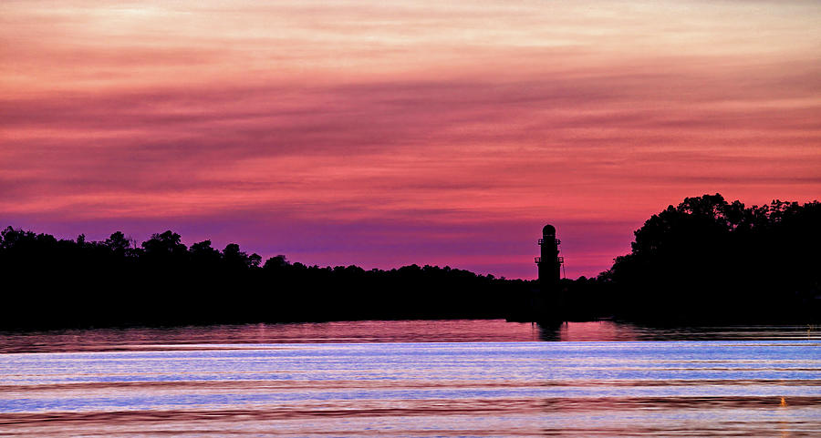 Lake Lenape Sunset Photograph by Bob Falcone