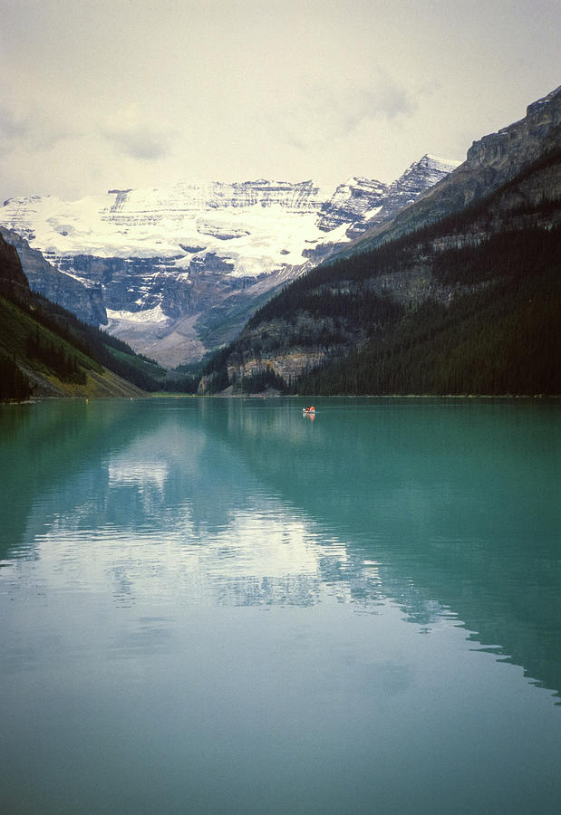 Lake Louise 1984 Photograph by Gordon James Lake Louise 1984 Photograph by Gordon James
