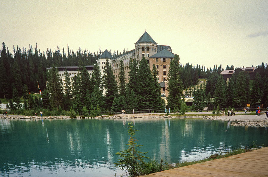 Lake Louise Chateau Photograph by Gordon James Lake Louise Chateau Photograph by Gordon James