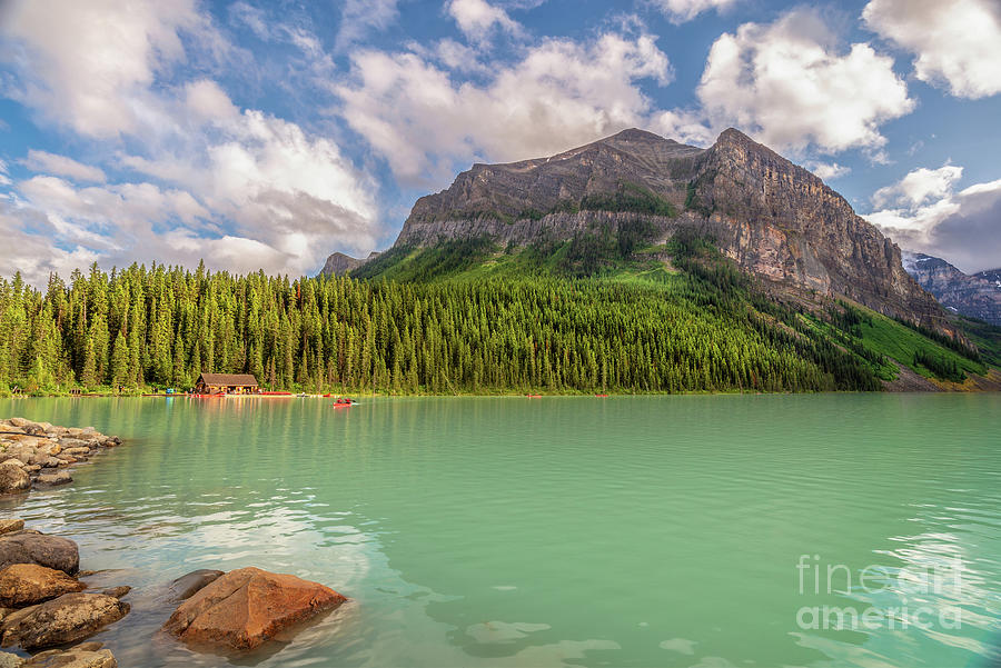 Lake Louise, Alberta Photograph by Delphimages Photo Creations