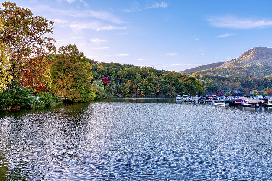 Lake Lure Washburn Marina 2 Photograph by Steve Rich - Fine Art America