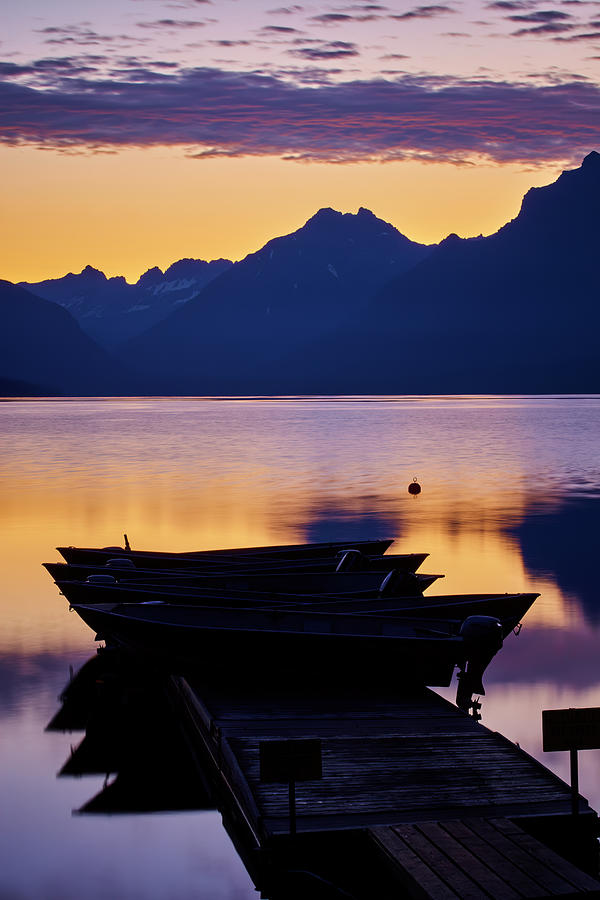 Lake MacDonald Sunrise Photograph by Jon Glaser