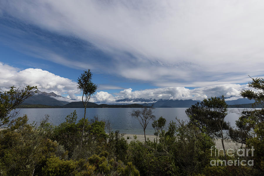 Lake Manapouri Photograph by Eva Lechner