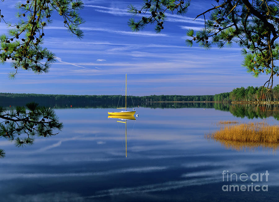 Lake Massabesic - Auburn New Hampshire  USA Photograph by Erin Paul Donovan
