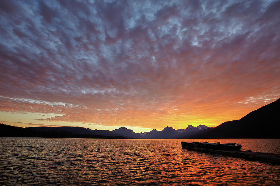 Lake McDonald In Glacier Park Photograph by Jon Glaser