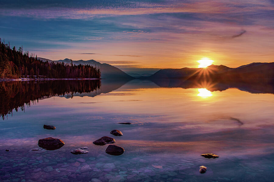 Lake McDonald Reverie Photograph by Adam Mateo Fierro