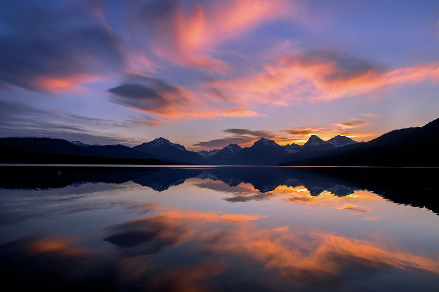 Lake McDonald Sunrise Photograph by Jack Bell - Fine Art America