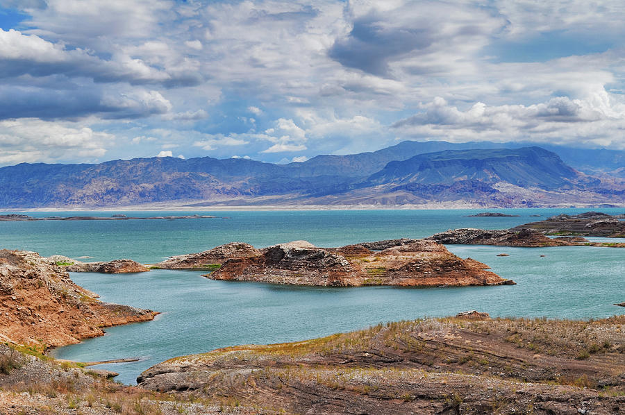 Lake Mead Lakeview Overlook Photograph by Kyle Hanson