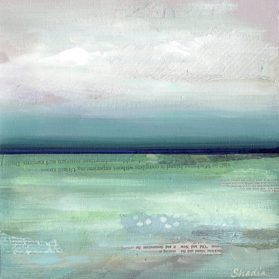 Lake Michigan Painting - Lake Michigan I by Shadia Derbyshire